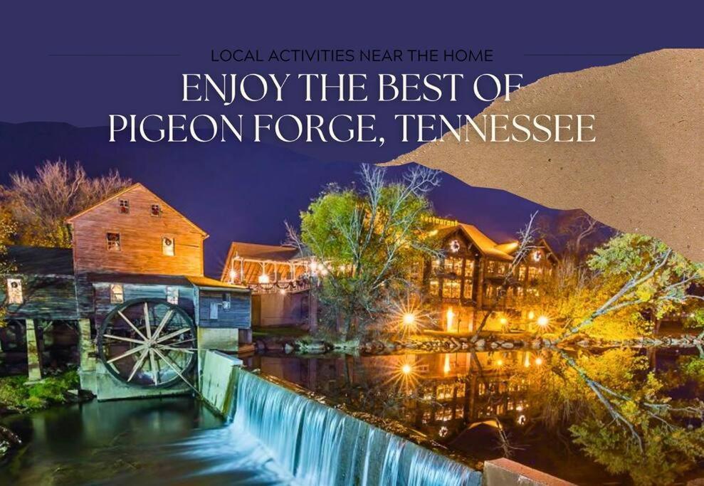 Willow Trace: Family Retreat, Hot Tub, Gaming! Pigeon Forge Exteriör bild